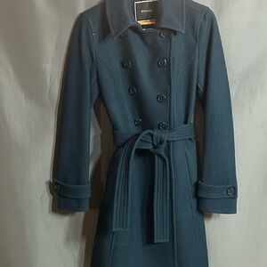 RW&CO. Dark Blue Double-Breasted Coat